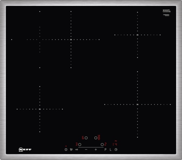 Neff T36BD60N1 beépíthető Indukciós kerámia főzőlap Touch Control vezérléssel N70